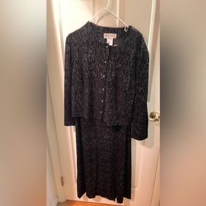 Shimmery Black Dress - image 1